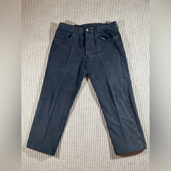 #7169 Replay Jeans Hose 908 Regular ohne Stretch Black Schwarz Size 36